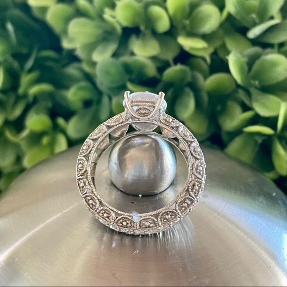 MEDA Sterling Silver CZ Ring - Picture 3 of 6